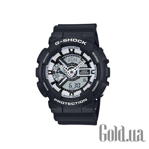 

Японские часы Casio, Мужские часы G-SHOCK GA-110BW-1AER