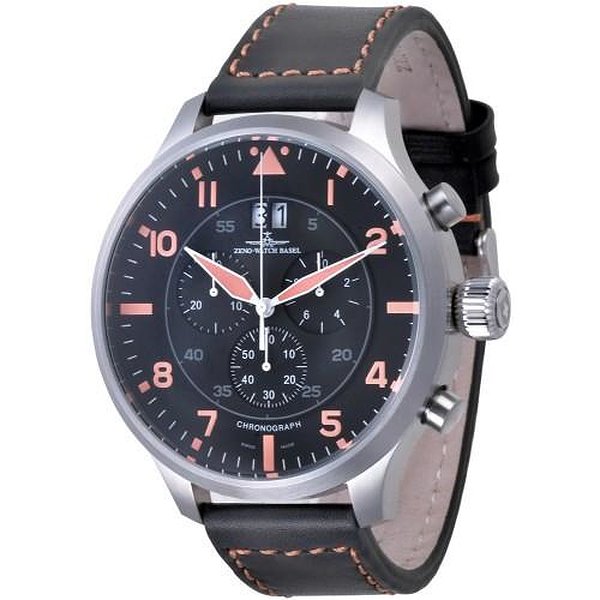Zeno-Watch Чоловічі годинники 6221N-8040Q-BK-a15