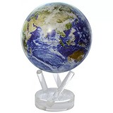 Solar Globe Mova Глобус самоврощающійся "Земля в хмарах" MG-45-STE-C, 1693954
