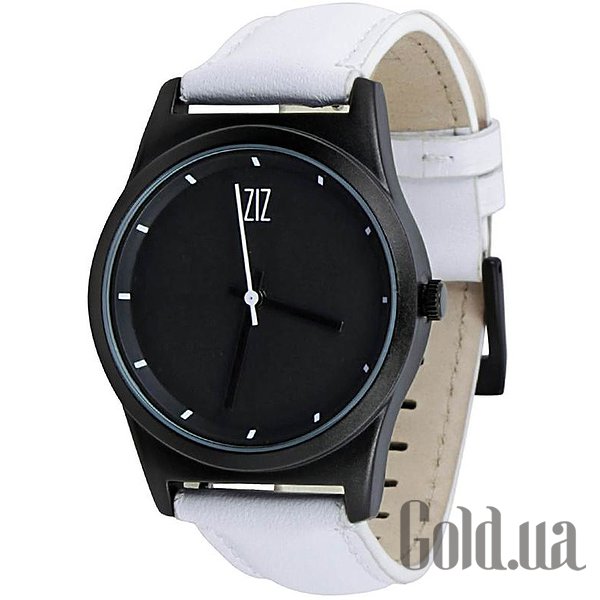 Часы 6-cekynd-Black-belyiy-kozhanyiy-pemeshok