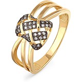 Kabarovsky Женское золотое кольцо с бриллиантами, 1697282