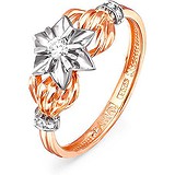 Kabarovsky Женское золотое кольцо с бриллиантами, 1704962