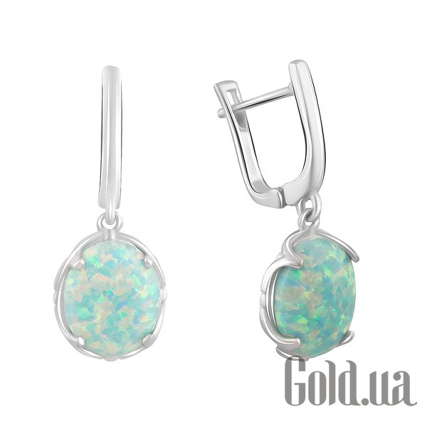 

Серьги с подвесками Fresh Jewelry, Серебряные серьги с опалами