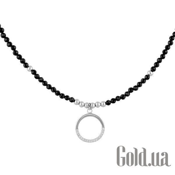 Жіночі кольє Fresh Jewelry Срібна каблучка з куб. цирконіями та шпинеллю, 45