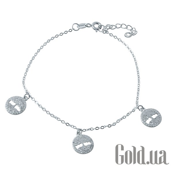 

Женские браслеты Fresh Jewelry, Женский серебряный браслет с куб. циркониями, 17