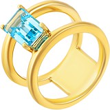 Женское золотое кольцо с топазом, 1685251