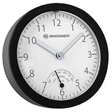 Bresser Настенные часы MyTime Bath mini Black 8020115CM3QUA, 1742595
