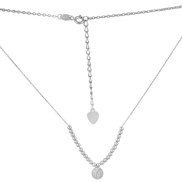 Серебряное колье