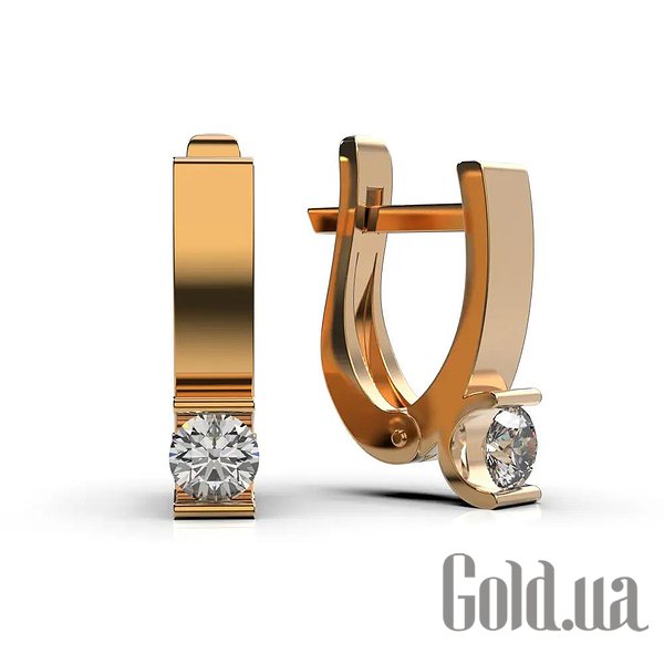 

Серьги Украина, Золотые серьги с бриллиантами