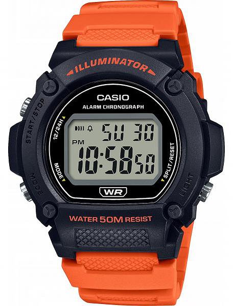 Casio Чоловічий годинник W-219H-4AVEF