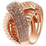 Женское золотое кольцо с бриллиантами, 1687044