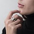 Женское серебряное кольцо - фото 4