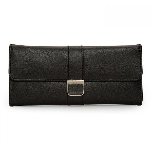 Wolf Шкатулка для украшений Palermo Jewelry Roll Black Anthracite 213402