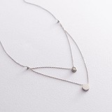 Золотое колье с куб. цирконием, 1749508