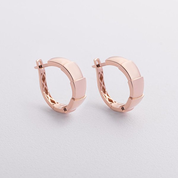 Золотые серьги