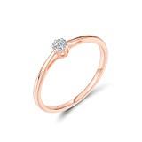 Золотое кольцо с бриллиантами