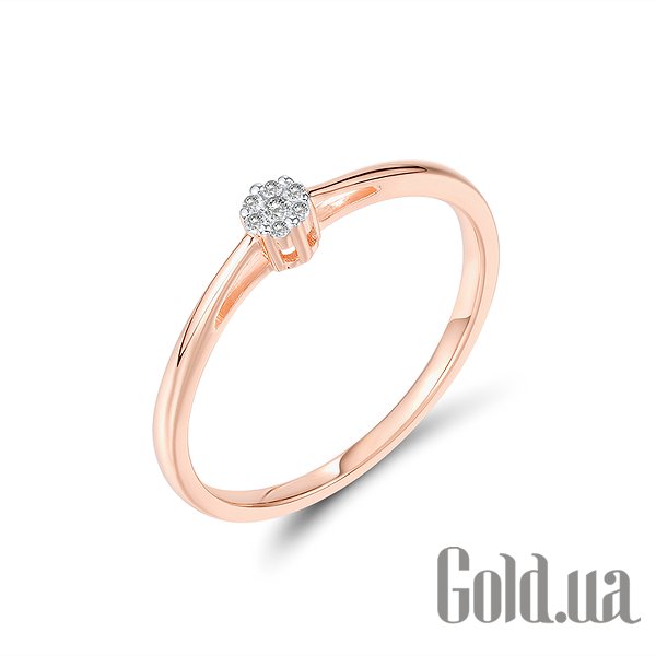 

Кольцо Lurie Jewelry, Золотое кольцо с бриллиантами, 16