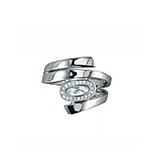 Pierre Cardin Женское серебряное кольцо с куб. циркониями, 051972