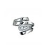 Pierre Cardin Жіноча срібна каблучка з куб. цирконіями - фото 1