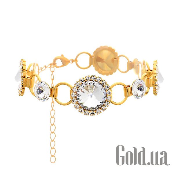 

Женский браслет Kobi, Золотой, Женский браслет с кристаллами Swarovski в позолоте