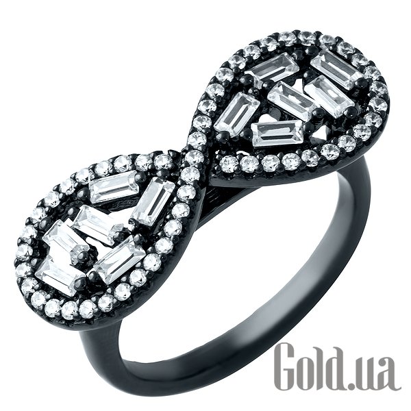 

Женские кольца Fresh Jewelry, Женское серебряное кольцо с куб. циркониями, 18