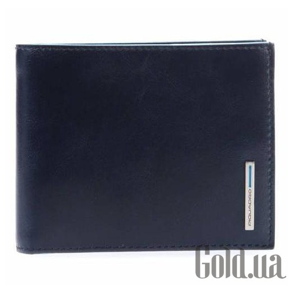

Бумажник Piquadro, Синий, Портмоне Blue Square PU1239B2R_BLU2