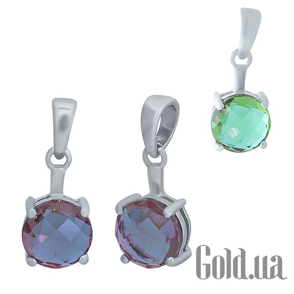 

Женские кулоны Fresh Jewelry, Серебряный кулон с султанитом