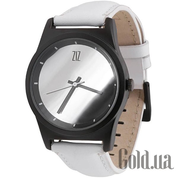 Часы 6-cekynd-Mirror-belyiy-kozhanyiy-pemeshok