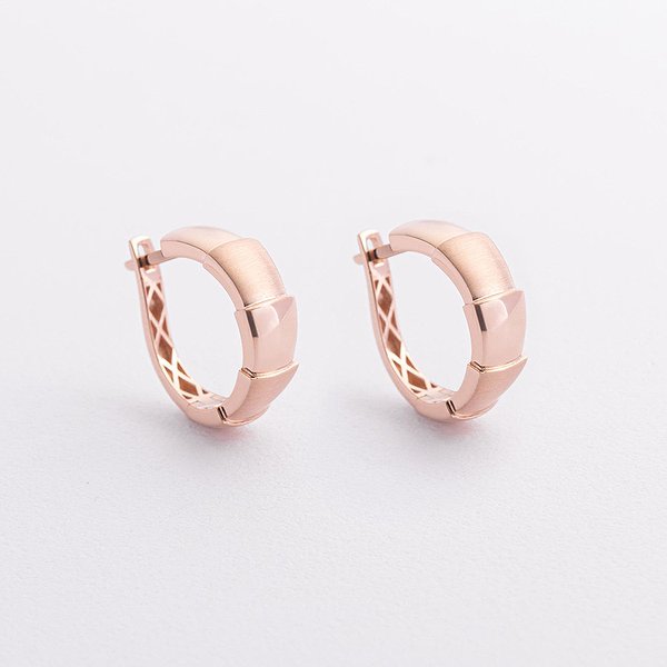 Золотые серьги