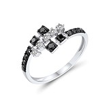 Женское золотое кольцо с бриллиантами