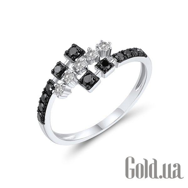 

Кольцо Lurie Jewelry, Женское золотое кольцо с бриллиантами, 16.5