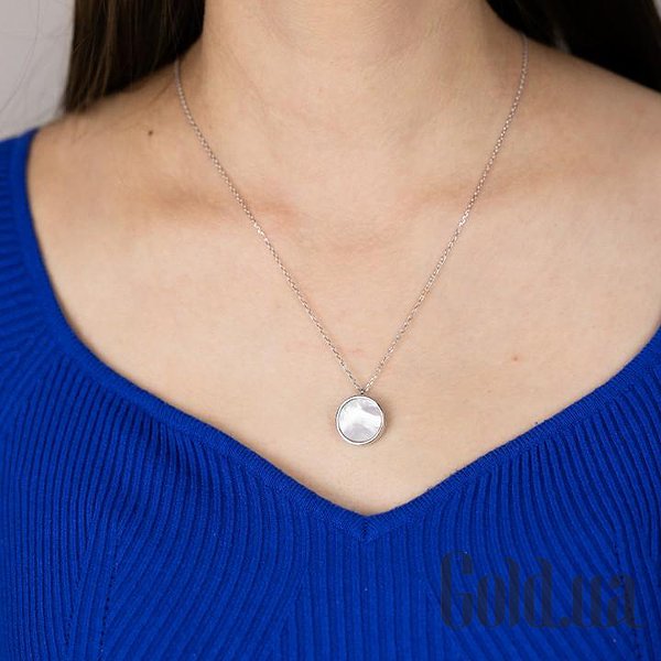 Серебряный кулон с перламутром DIA3401140 – изображение 4