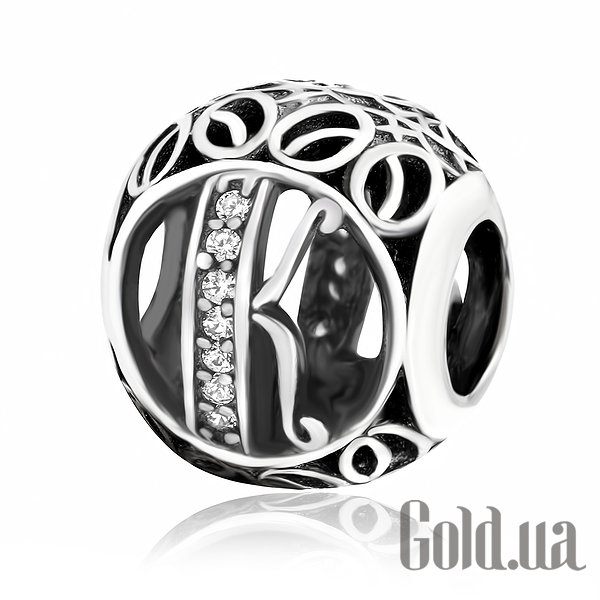 

Наборная подвеска Silvex925, Серебряная наборная подвеска с куб. циркониями