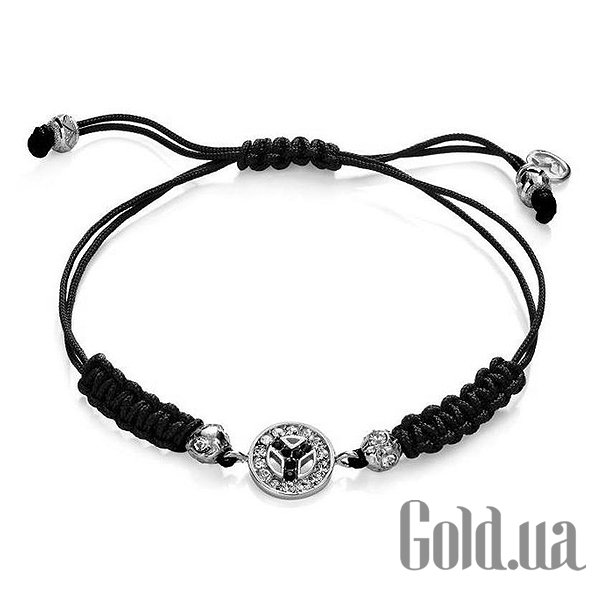 

Шнурок на руку Viceroy, Тканевый шнурок на руку со вставкой из серебра