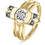 Kabarovsky Женское золотое кольцо с бриллиантами, 1704966