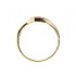 Женское золотое кольцо с изумрудами и бриллиантами - фото 2