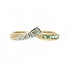 Женское золотое кольцо с изумрудами и бриллиантами - фото 4