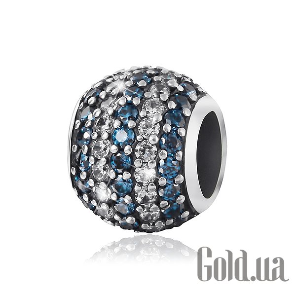 

Наборная подвеска Silvex925, Серебряная наборная подвеска с куб. циркониями