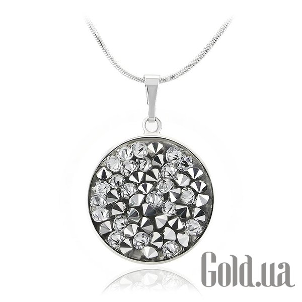 

Женские колье и кулоны Kobi, Стальной, Кулон с цепочкой с кристаллами Swarovski