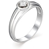Серебряное кольцо с куб. цирконием, 1646343