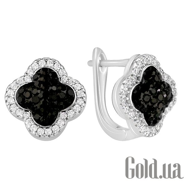 

Серьги Fresh Jewelry, Серебряные серьги с куб. циркониями