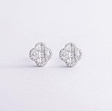 Золоті сережки з діамантами, 1783815