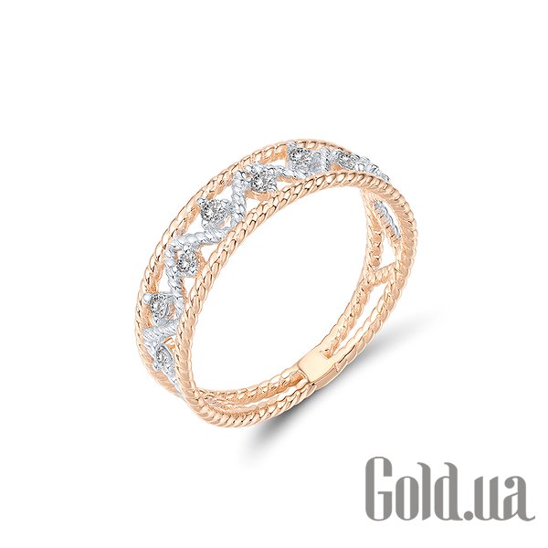 

Обручальное кольцо Lurie Jewelry, Золотое обручальное кольцо с бриллиантами, 16.5