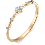 Женское золотое кольцо с бриллиантами, 1553672