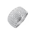 Женское серебряное кольцо с куб. циркониями, 1615880