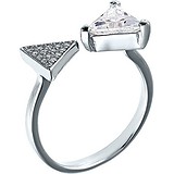 Женское серебряное кольцо с куб. циркониями, 1668872