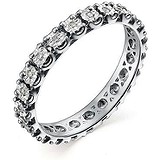 Золотое обручальное кольцо с бриллиантами, 1704712