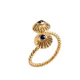 Женское золотое кольцо с сапфирами, 1754888