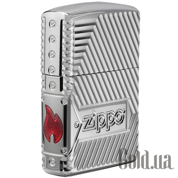 

Зажигалка Zippo, Зажигалка Bolts Design Armor 29672