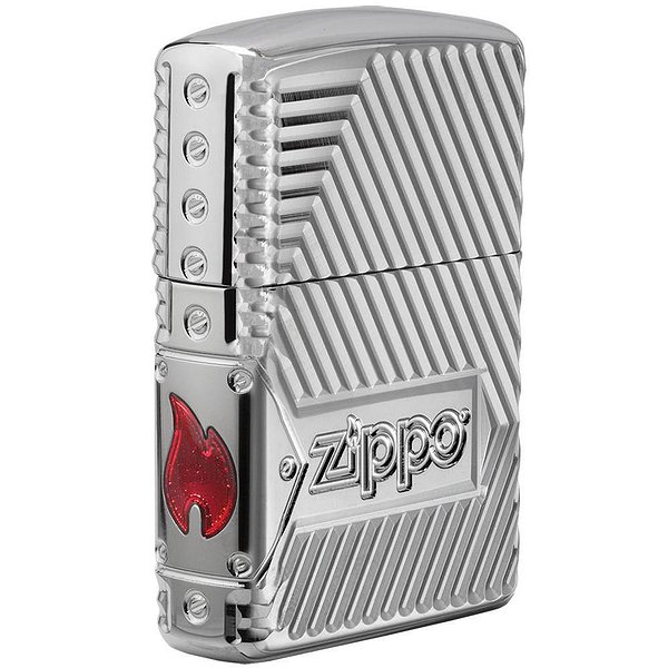 Zippo Зажигалка Bolts Design Armor 29672